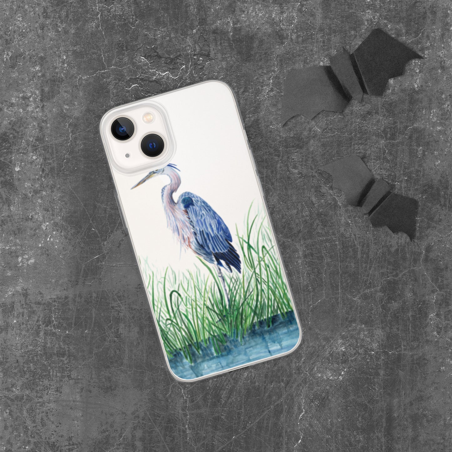 Great Blue Heron Clear Case for iPhone®