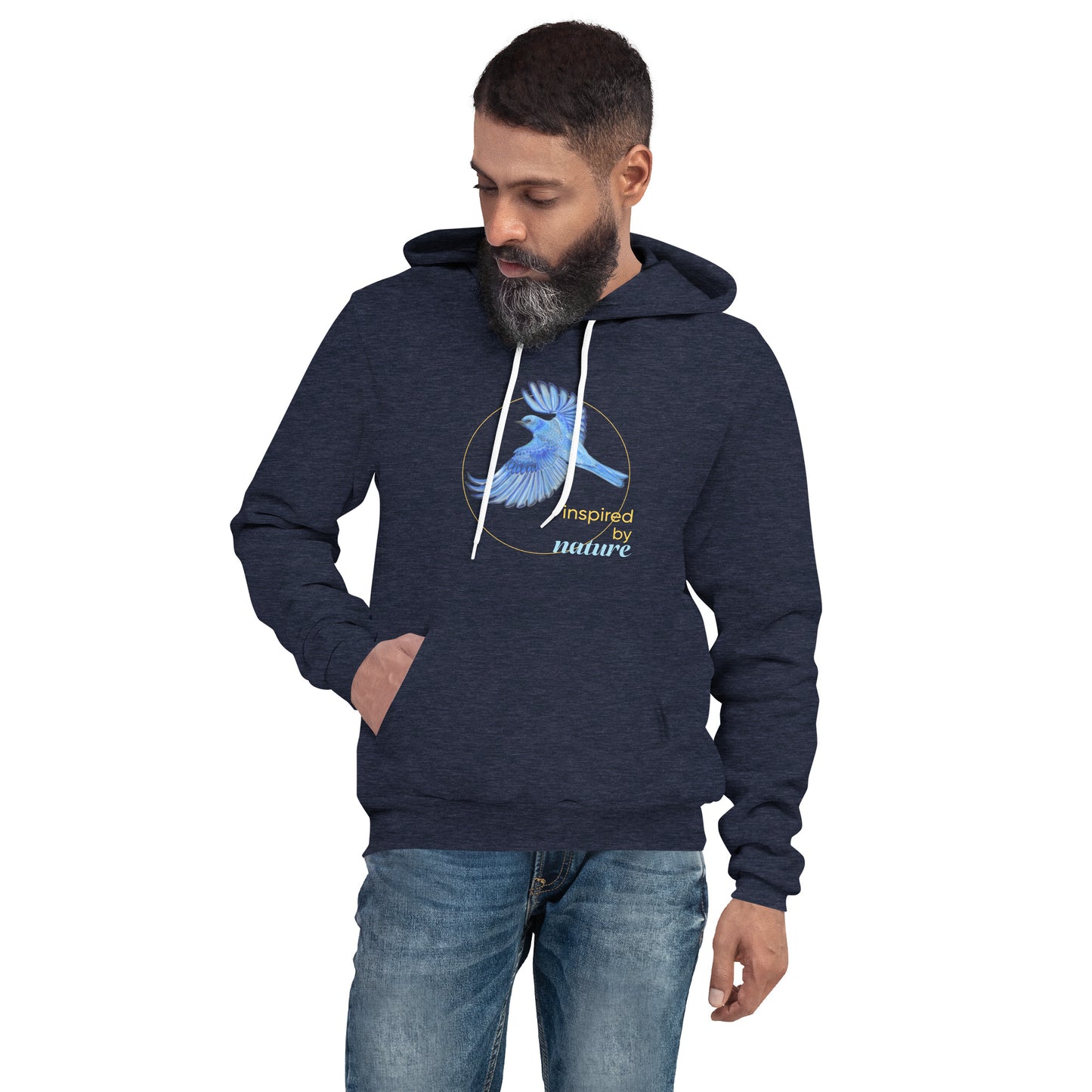 Bluebird Inspired by Nature Hoodie