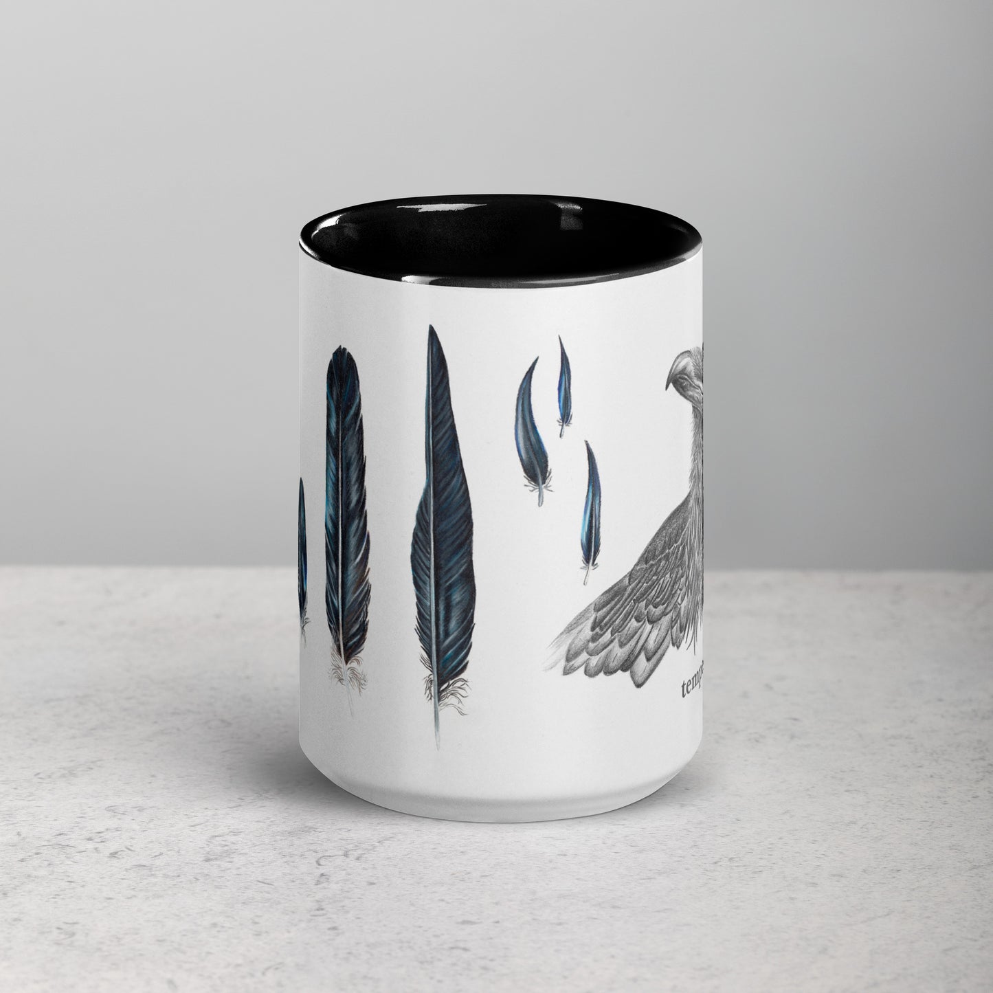 Ghost Raven Mug