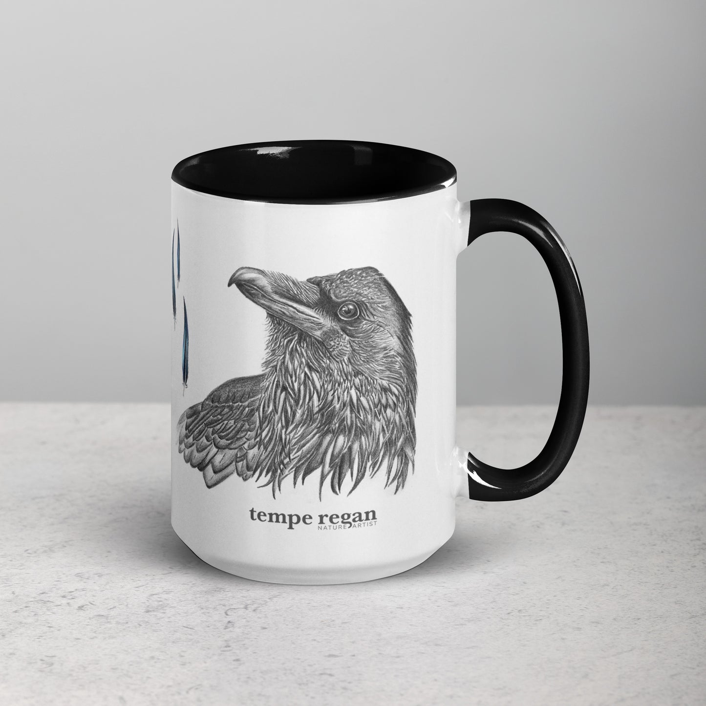 Ghost Raven Mug