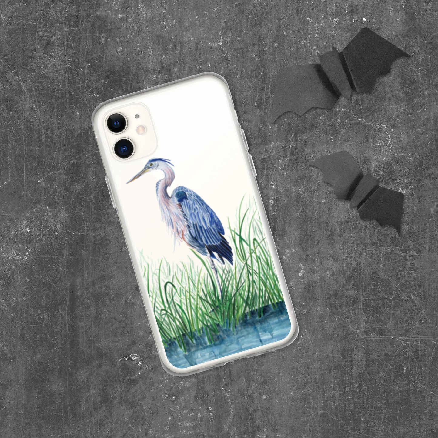 Great Blue Heron Clear Case for iPhone®