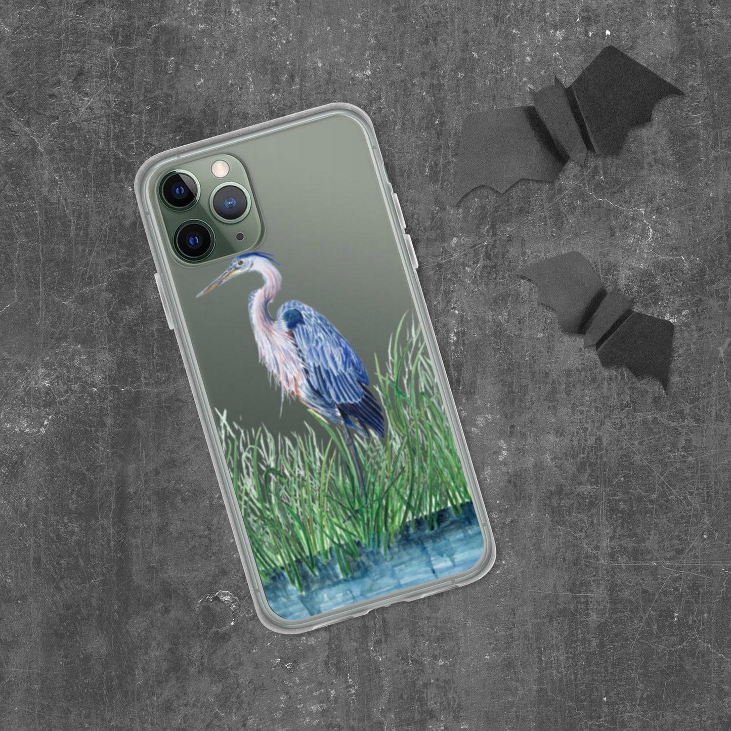 Great Blue Heron Clear Case for iPhone®