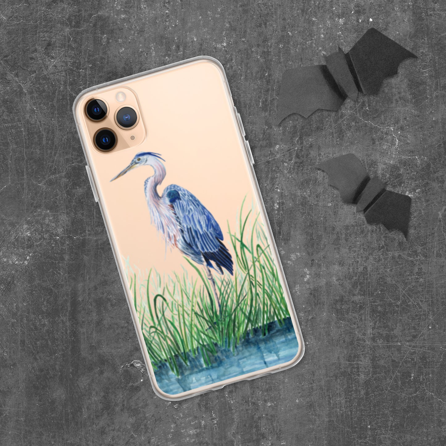 Great Blue Heron Clear Case for iPhone®