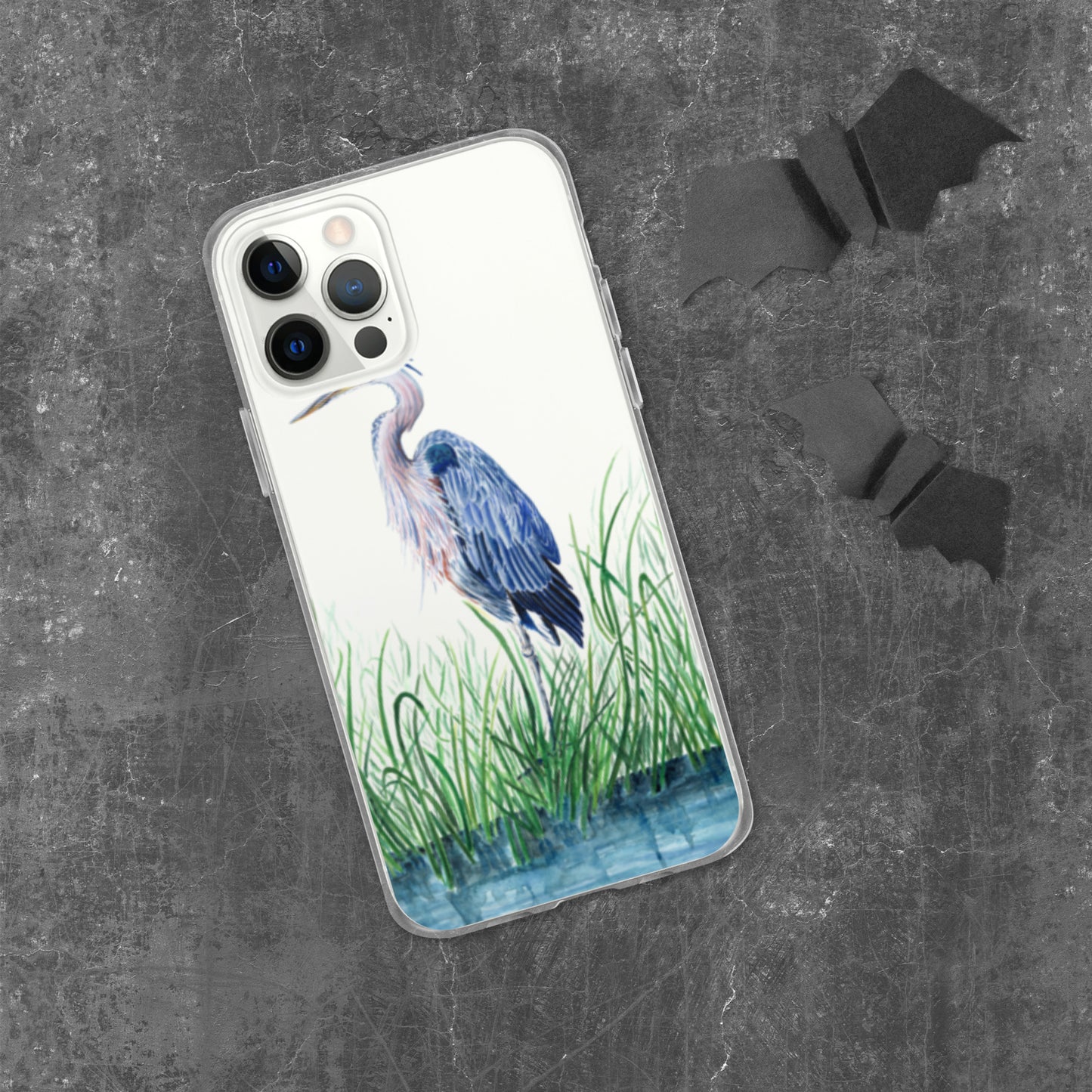 Great Blue Heron Clear Case for iPhone®