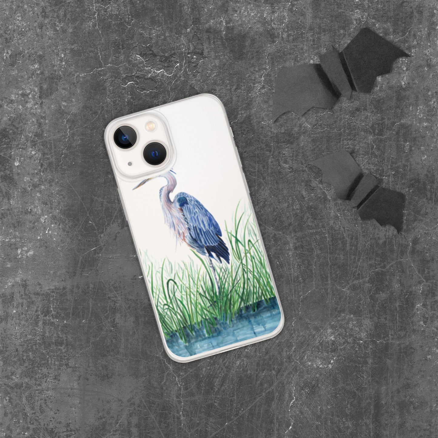 Great Blue Heron Clear Case for iPhone®