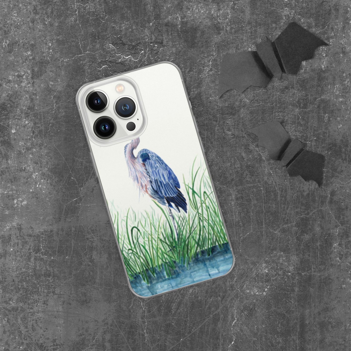 Great Blue Heron Clear Case for iPhone®