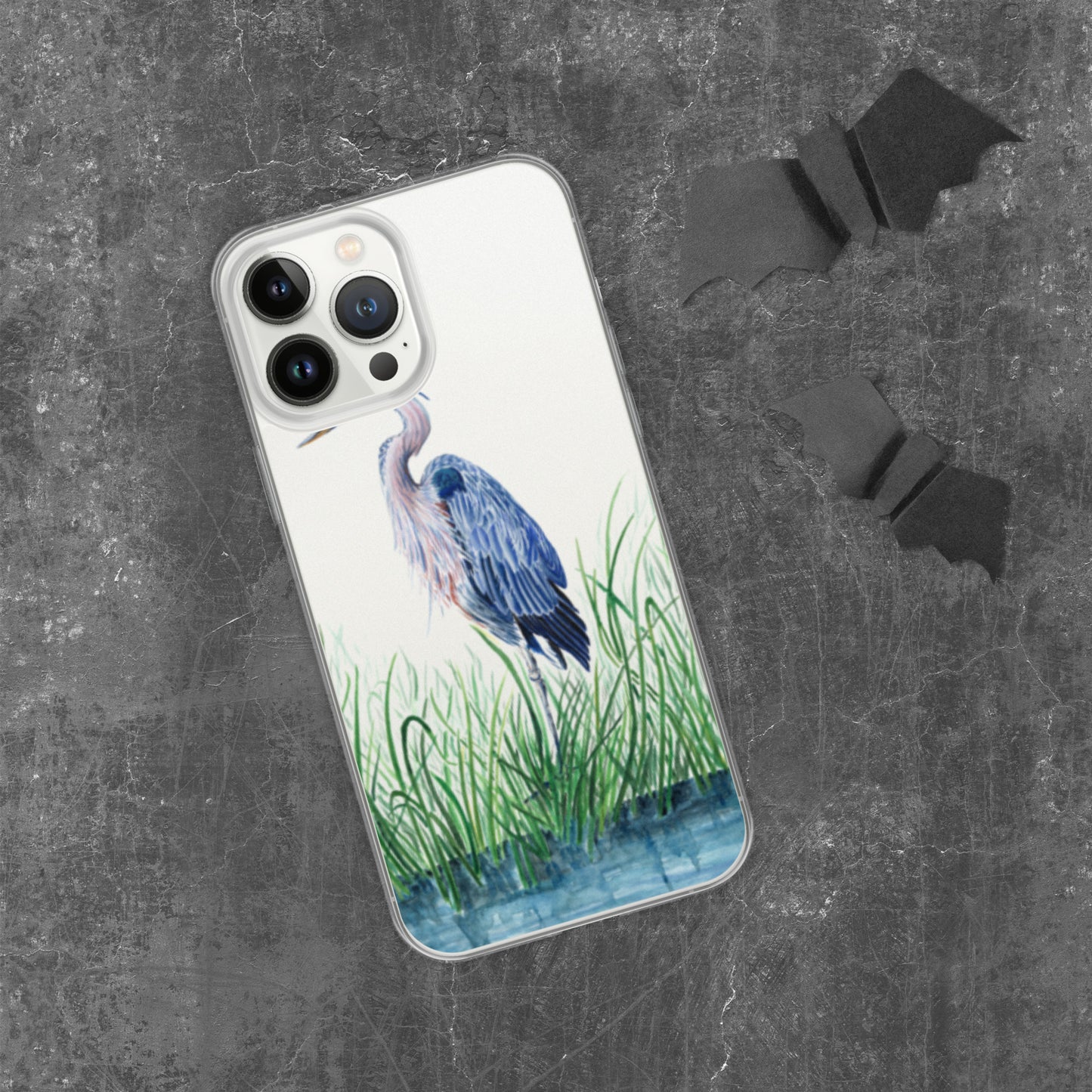 Great Blue Heron Clear Case for iPhone®