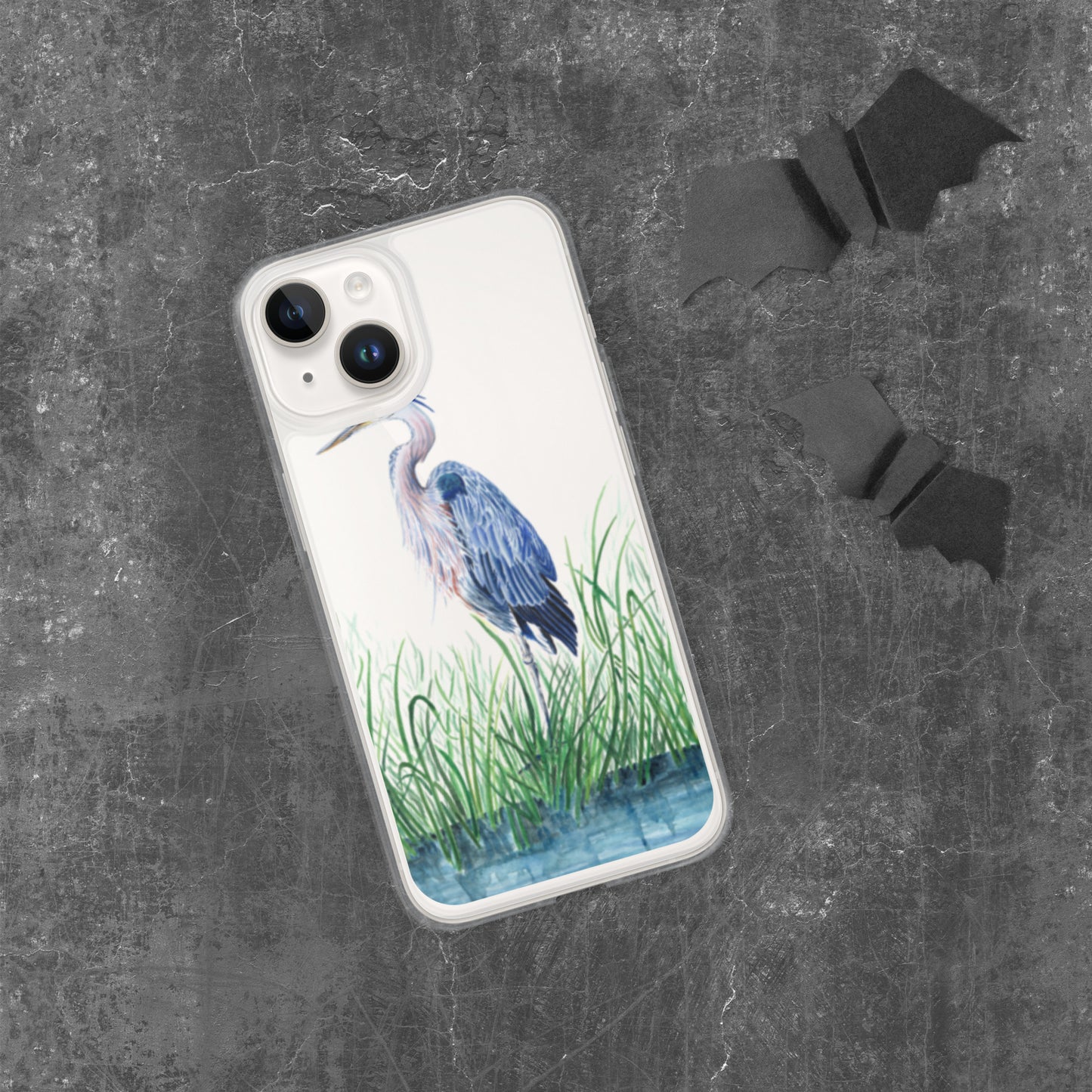 Great Blue Heron Clear Case for iPhone®