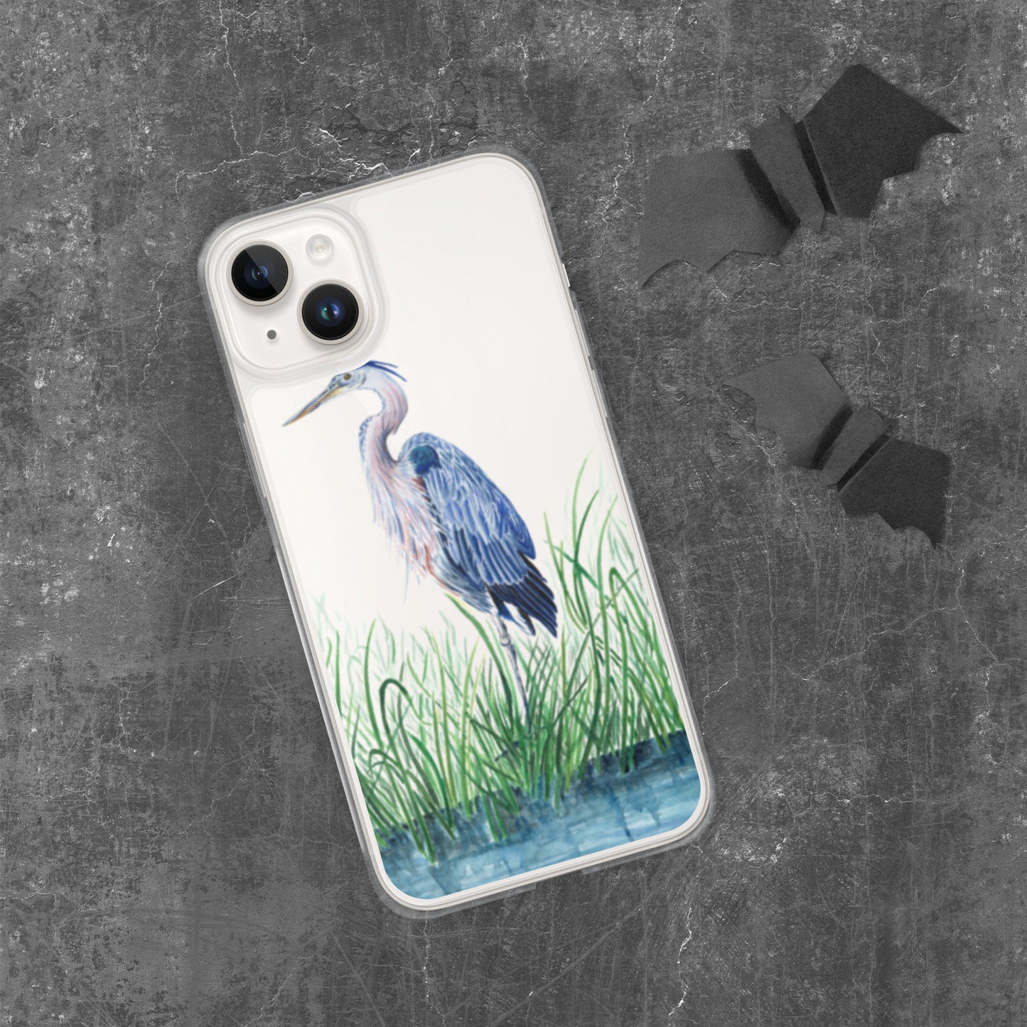 Great Blue Heron Clear Case for iPhone®