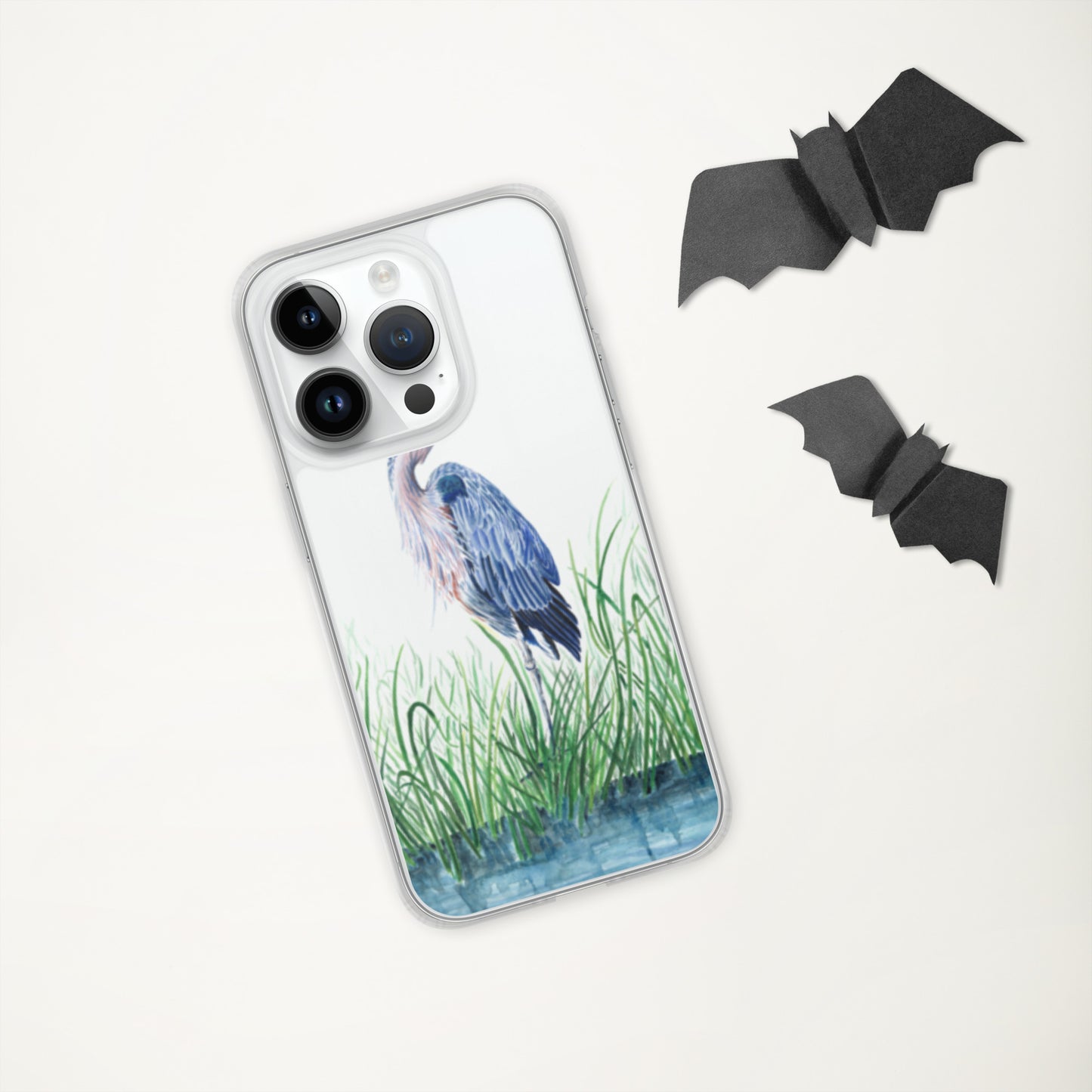 Great Blue Heron Clear Case for iPhone®