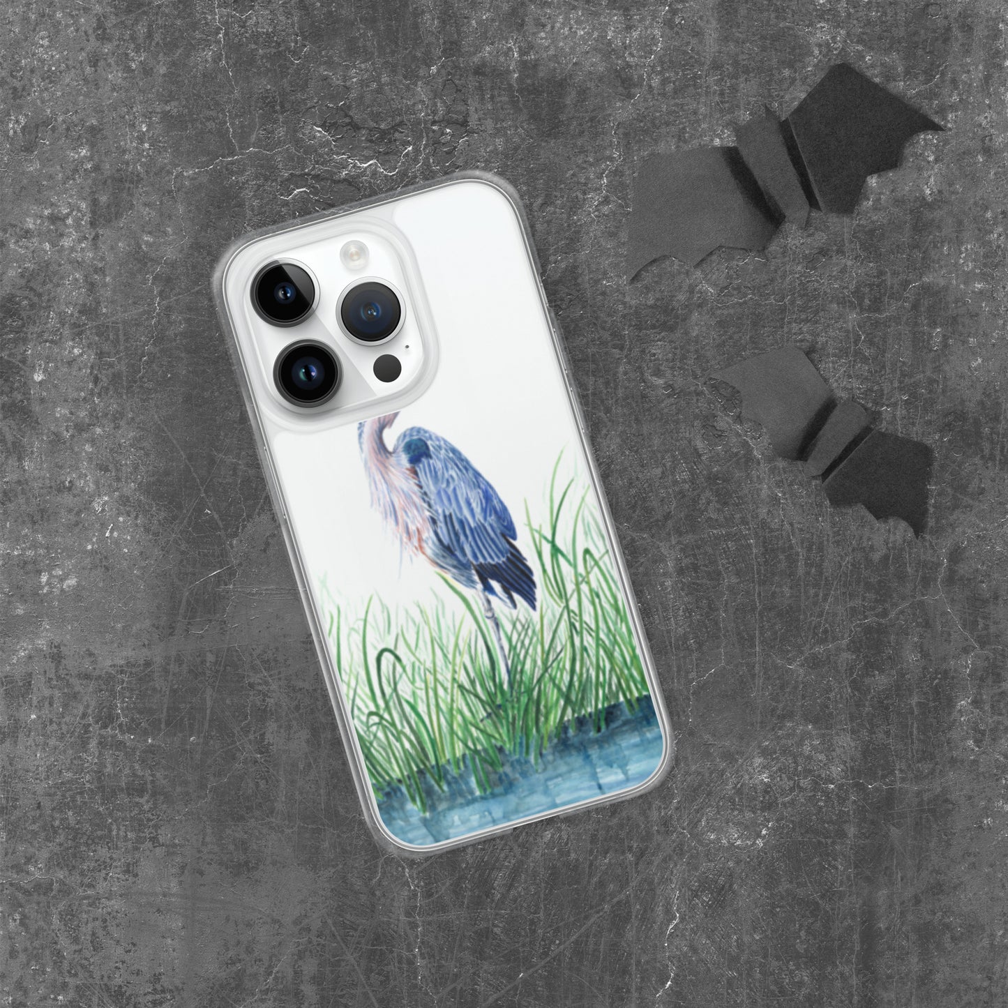 Great Blue Heron Clear Case for iPhone®