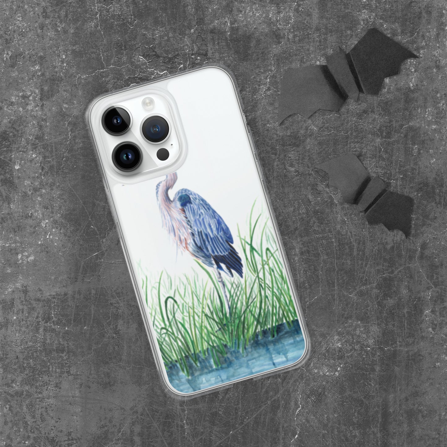 Great Blue Heron Clear Case for iPhone®