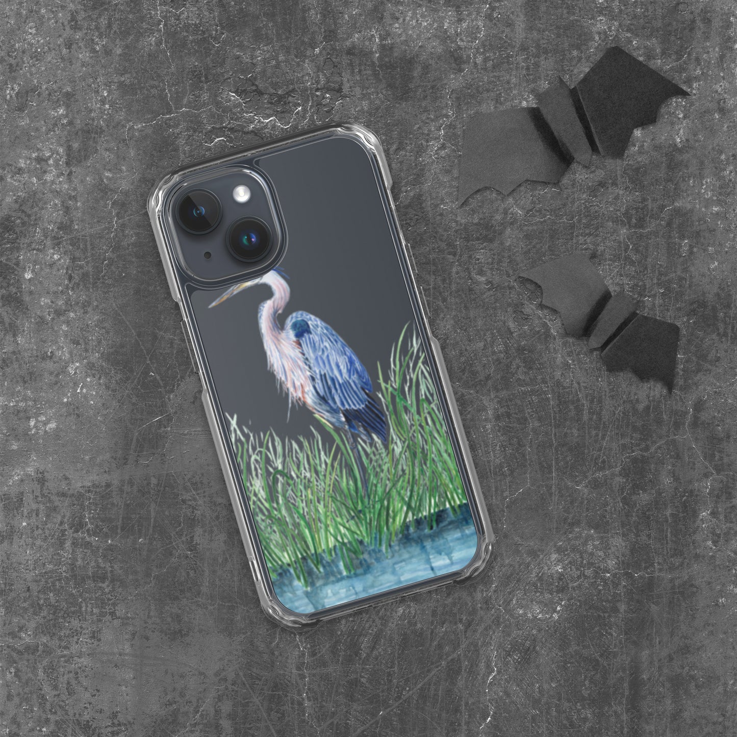 Great Blue Heron Clear Case for iPhone®