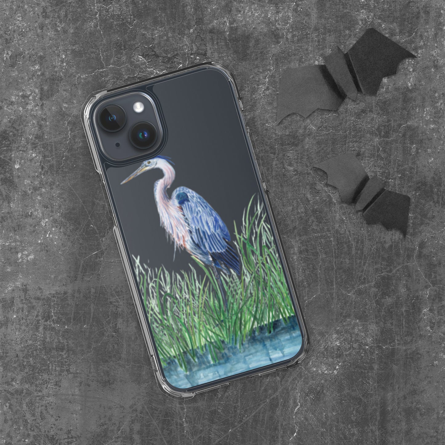 Great Blue Heron Clear Case for iPhone®