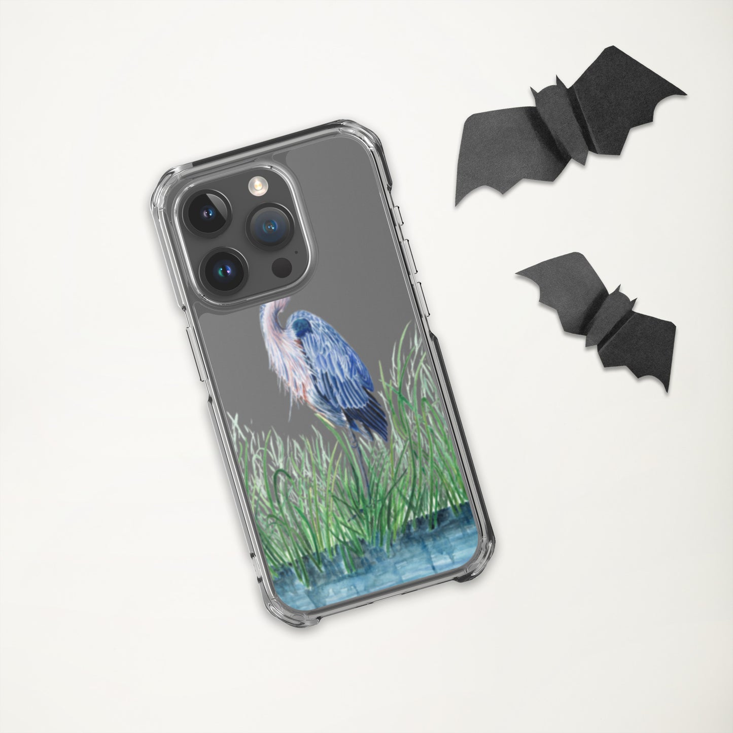 Great Blue Heron Clear Case for iPhone®