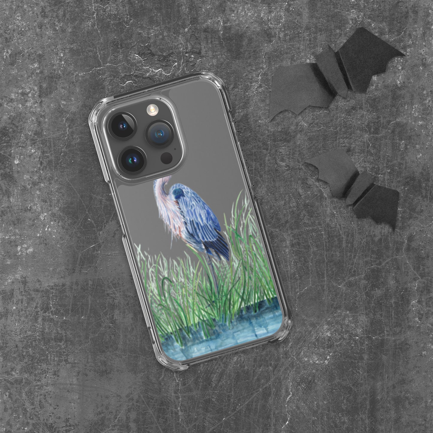 Great Blue Heron Clear Case for iPhone®