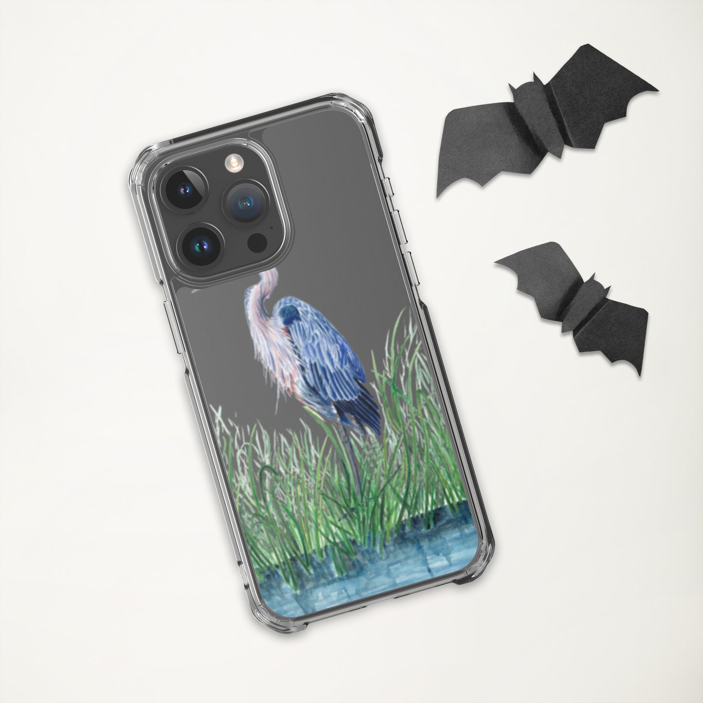 Great Blue Heron Clear Case for iPhone®