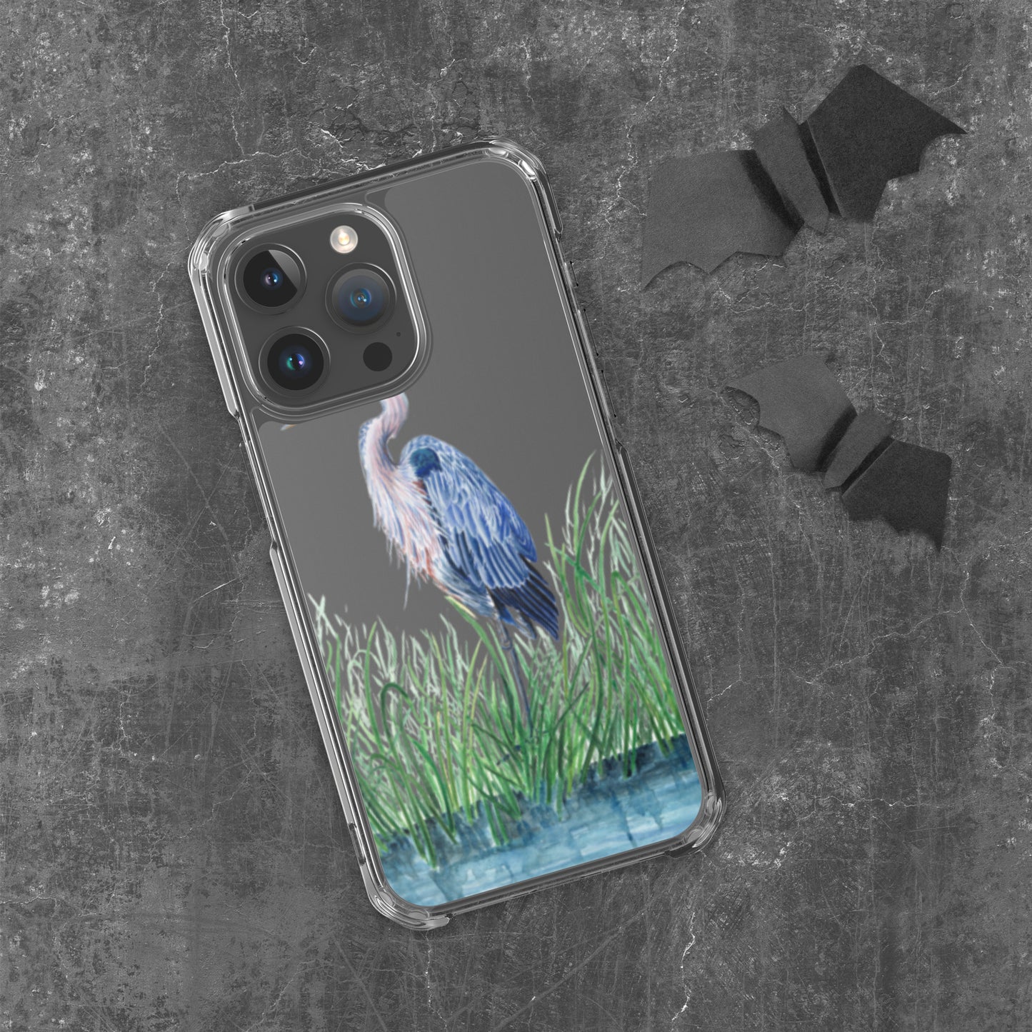 Great Blue Heron Clear Case for iPhone®